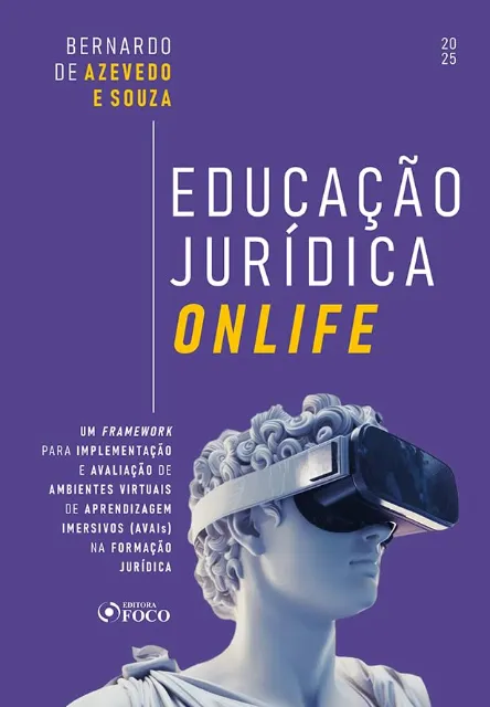 Capa do livro Educação Jurídica Onlife