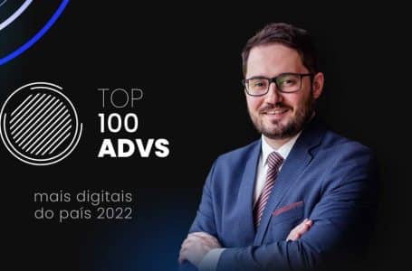 Bernardo de Azevedo vence prêmio Top 100 Advogados Digitais 2022